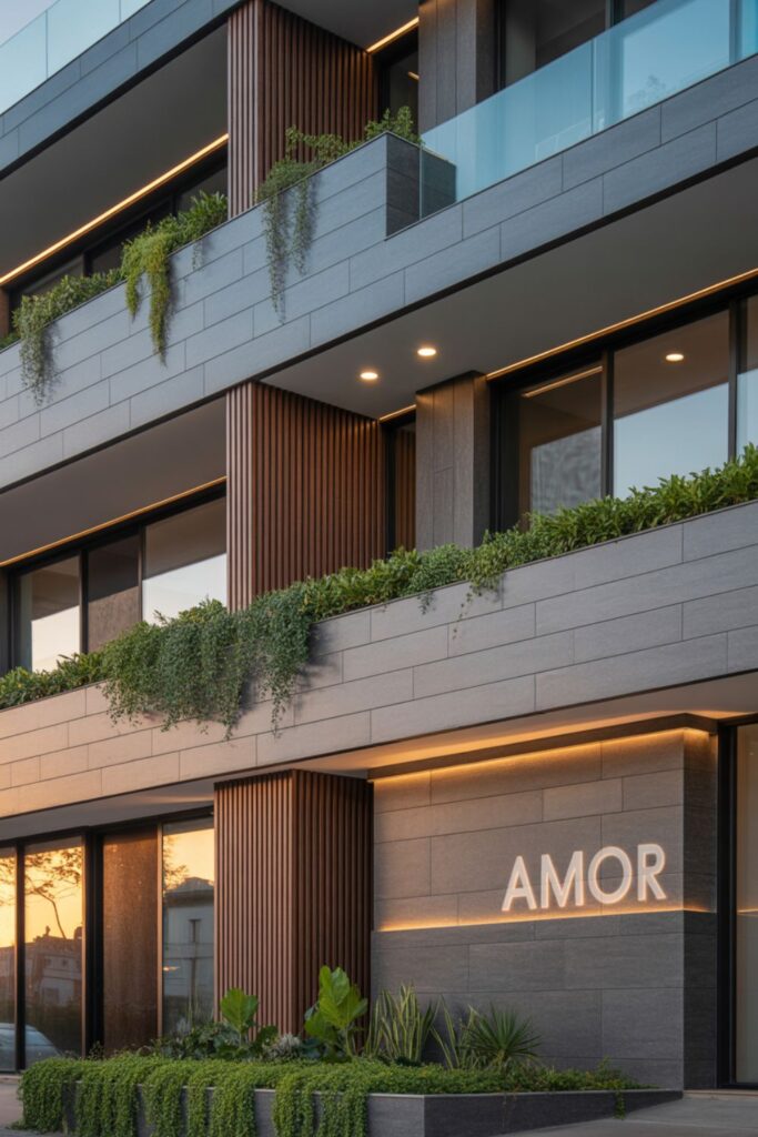 The latest trends in modern exterior elevation design