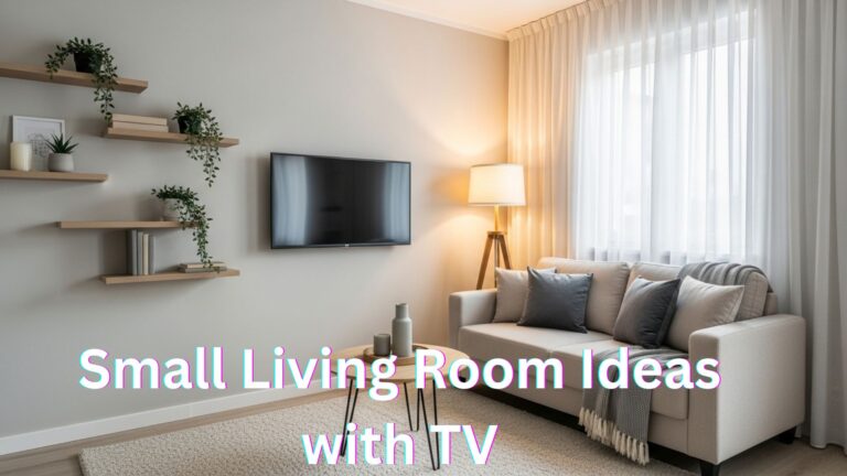 Small Living Room Ideas with TV That Perfectly Balance Style and Function