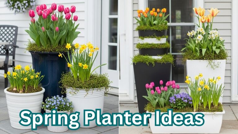 20+ Stunning Spring Planter Ideas for a Fresh Garden Look