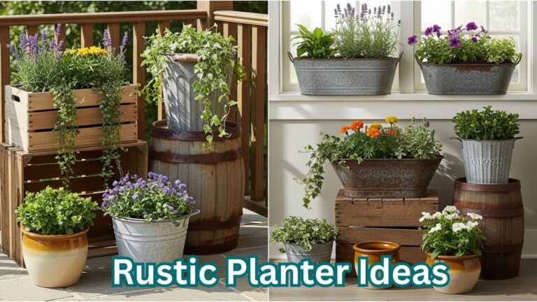 Rustic Planter Ideas That Bring Timeless Charm to Your Home